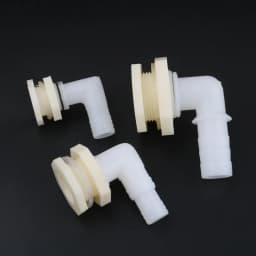 1/2" 3/4" 1" to 20/25mm 90 Degree Elbow Drainage Connector Aquarium Fish Tank Drain Adapters Irrigation Water Pipe Joints