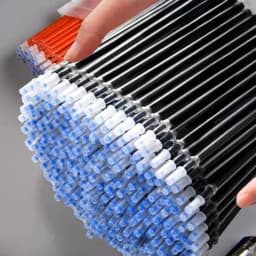 10/20/30 pcs/set 0.5mm Gel Pen Refills Red Blue Black Ink Stationery Writing Supplies Office Signature Rods Office School Needle