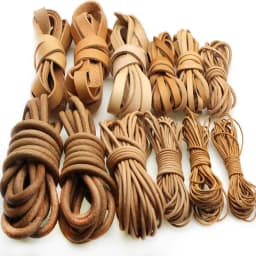 2Meter 1-8mm Genuine Cow Round Flat Leather Cord for Bracelet Necklace Leather Strap Rope String DIY Jewelry Making Accessories