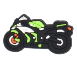 Hot Sale 1pcs PVC Shoe Charms for Crocs Accessories Motorcycles Women Clogs Buckle Kids Pins Decoration Jeans Boy X-mas Gift