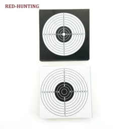 New 100pcs Target Papers 14x14 Tactical Vertical Square Target Airsoft Gun Slingshot Bullet for Hunting Shooting