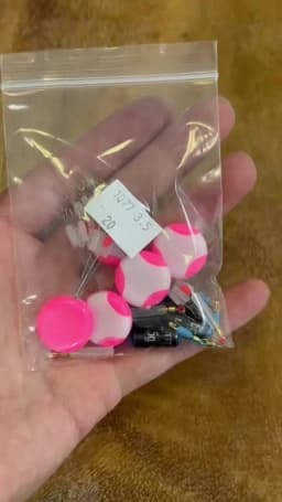 DNDYUJU 20pcs/lot Lead Sinker Fishing Accessories Fishing Set Head Weight Sinkers Space Bean Connector 1.5g-5.0g Fishing Tackle