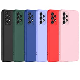 Liquid Silicone Case for Samsung Galaxy A13 A23 A33 A53 A73 A14 A24 A34 A54 A04 A04S A12 A22 A32 A52 A52S A72 4G 5G Cover Fundas