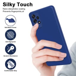 Liquid Silicone Case for Samsung Galaxy A13 A23 A33 A53 A73 A14 A24 A34 A54 A04 A04S A12 A22 A32 A52 A52S A72 4G 5G Cover Fundas