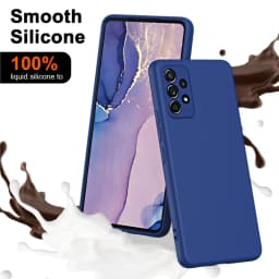 Liquid Silicone Case for Samsung Galaxy A13 A23 A33 A53 A73 A14 A24 A34 A54 A04 A04S A12 A22 A32 A52 A52S A72 4G 5G Cover Fundas