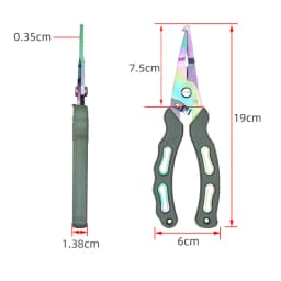 Multi-function Luya Clamp Fishing Pliers Fishing Gear Lifting Hook Control Fish Mouth Clamp Fish Line Cutting Special