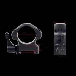 2Pcs /Set Steel Scope 25.4mm 30mm Rings Quick Release Low Medium High Profile For 20mm Rail Hunting Scopes Ring Mount