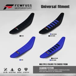 FEWFUSS Motorcycle Seat Cushion Waterproof Seat Cover For KTM Husqvarna SUZUKI HONDA SXF KXF CRF YZ YAMAHA KAWASAKI