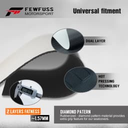 FEWFUSS Motorcycle Seat Cushion Waterproof Seat Cover For KTM Husqvarna SUZUKI HONDA SXF KXF CRF YZ YAMAHA KAWASAKI