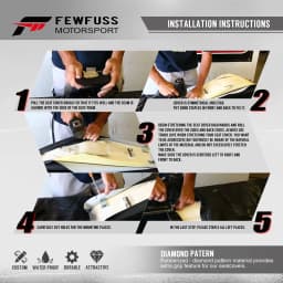 FEWFUSS Motorcycle Seat Cushion Waterproof Seat Cover For KTM Husqvarna SUZUKI HONDA SXF KXF CRF YZ YAMAHA KAWASAKI