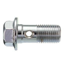 10mm M10x1.00 Motorcycle Brake Caliper Banjo Bolts Screws Chrome Steel For Honda/Kawasaki/Suzuki/Yamaha