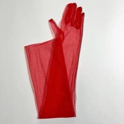 Women Ultra Tulle Gloves Mesh Sheers Full Finger Elbow Long Gloves Female Vintage Sunscreen Gloves Wedding Bride Dress Mittens