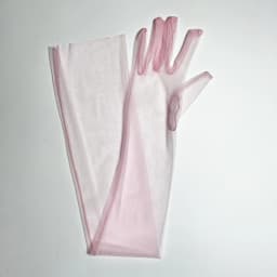 Women Ultra Tulle Gloves Mesh Sheers Full Finger Elbow Long Gloves Female Vintage Sunscreen Gloves Wedding Bride Dress Mittens