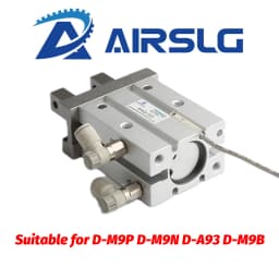 MHZL2 Pneumatic Gripper Double Acting Air Finger Cylinder 10S 16S 20S 25S 16D 20D 25D Parallel Gripper