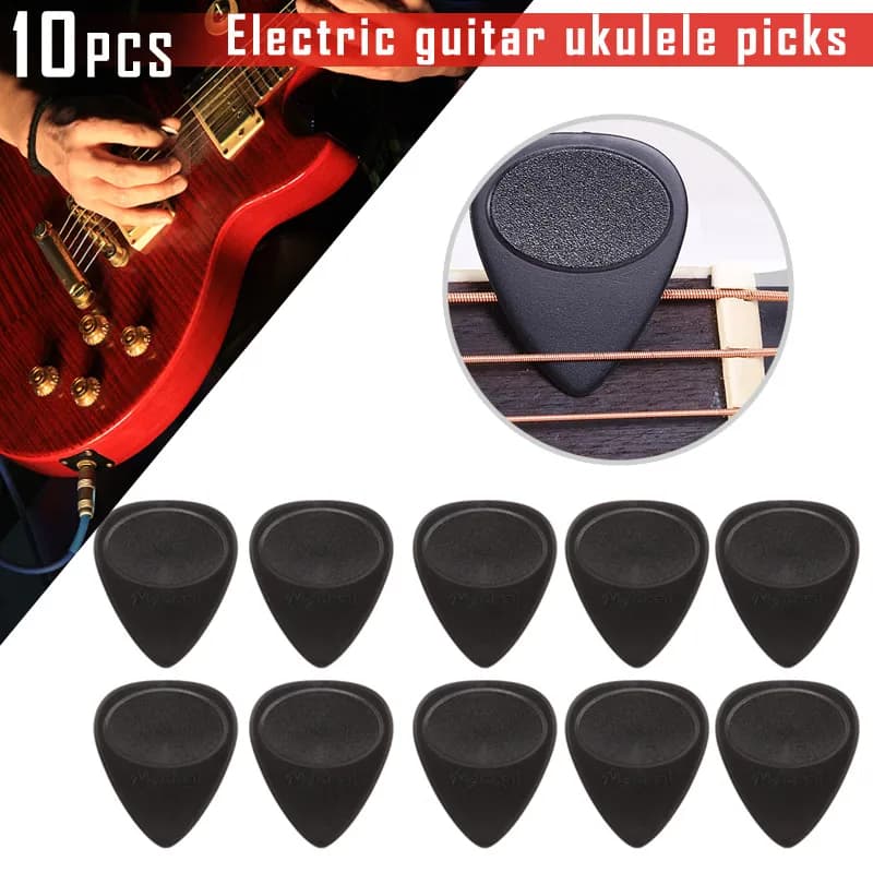 Guitar Pick,10 Pcs Picks 0.7mm Thickness Accessories Non-Slip Durable For Electric Guitar Bass Ukulele Bass Specific Paddles, 