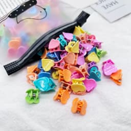 10/20Pcs Colorful Small Claw Clips Girls Cute Flower Butterfly Hair Clips Hair Accessories Kids Cartoon Hair Claws Headwear Gift