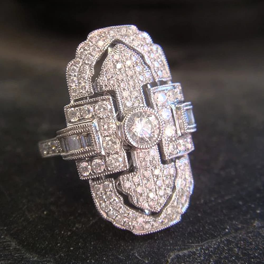 Huitan Special-interested Bridal Wedding Rings Full Brilliant CZ Elegant Women's Finger Accessories for Party Fashion Jewelry