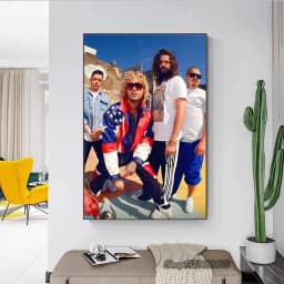 Singer Bill K-Kaulitz Tom Tokio Hotel Posters and Prints Rock Roll Team Wall Art Canvas Painting Home Bedroom Living Room Decor