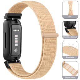 Nylon Strap For Fitbit Inspire 3 Watchband Adjustable Replacement Watchband Wrist Bracelet Accessories Sport Smartwatch Correa