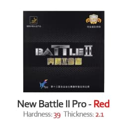 Original Friendship 729 Provincial BATTLE II BATTLE 2 Pro New Gold Version Table Tennis Rubber Ping Pong Sponge