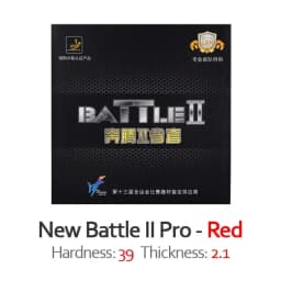 Original Friendship 729 Provincial BATTLE II BATTLE 2 Pro New Gold Version Table Tennis Rubber Ping Pong Sponge