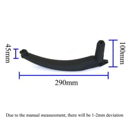 E70 E71 Passenger Door Inside Handle Cover Left Right Inner Door Handle Trim For BMW X5 X6 2007 2008 2009 2010 2011 2012 2013