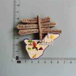 Europe Spain Fridge Magnets Tenerife Island Magnetic Refrigerator Stickers Tourism Souvenir for The House Devoration Idea Gift