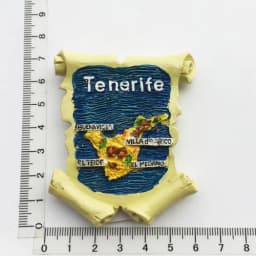 Europe Spain Fridge Magnets Tenerife Island Magnetic Refrigerator Stickers Tourism Souvenir for The House Devoration Idea Gift