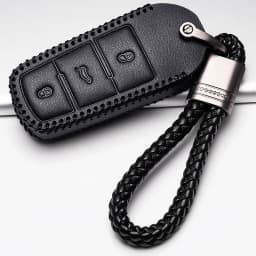 Leather Remote Car Key Case key cover For Volkswagen VW Passat CC B6 B7 B7L CC R36 Maogotan B5 Passat 3C Car Key Shell