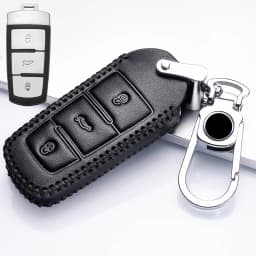 Leather Remote Car Key Case key cover For Volkswagen VW Passat CC B6 B7 B7L CC R36 Maogotan B5 Passat 3C Car Key Shell