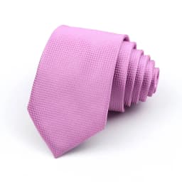 6cm Mens Business Tie Fashion Classic Skinny Fine Grid Necktie Wine Red Blue Pink Champagne Suit Cravat Wedding Party Accessory