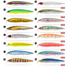 D1 Baits 2020 Wobblers Tungsten Beads Fishing Accessorie Wobblers 160mm 33g Sinking Floating Minnow Pike Mackerel Tackle