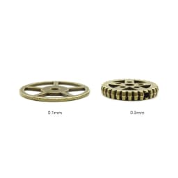1 Pack Mix Alloy Mechanical Steampunk Cogs & Gears Diy Accessories New S08
