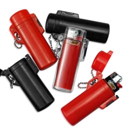 Waterproof Lighter Case High Grade Plastic Gas Oil Lighters Sleeve for BIC J3 Lighter Smoking Accessories Men's Gadget Gift