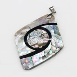 Natural Shell Pendant Mother of Pearl Splicing Abalone Shell Exquisite charms For jewelry making DIY Necklace accessories