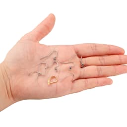 20-50pcs Gold Stainless Steel Hypoallergenic Earring Hooks Fish Earwire Earrings Clasps Earring Wires For Jewelry Maki