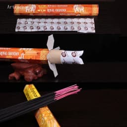Artracyse 20 Sticks India Coconut Incense Sandalwood Household Bedroom Toilet Agarwood Tibetan Line Aromatherapy