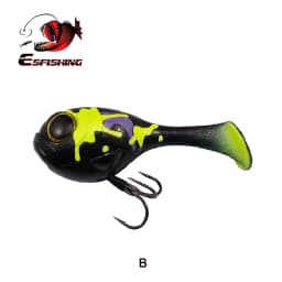 KESFISHING Soft Lure Balloonfish 82mm Top Quality Deraball Artificial Bait SwimBait with Hook for All Fish Fishing Tackle