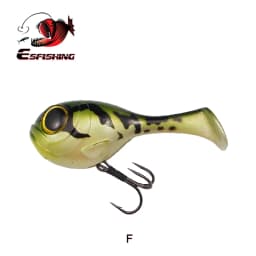KESFISHING Soft Lure Balloonfish 82mm Top Quality Deraball Artificial Bait SwimBait with Hook for All Fish Fishing Tackle