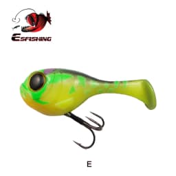 KESFISHING Soft Lure Balloonfish 82mm Top Quality Deraball Artificial Bait SwimBait with Hook for All Fish Fishing Tackle