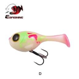 KESFISHING Soft Lure Balloonfish 82mm Top Quality Deraball Artificial Bait SwimBait with Hook for All Fish Fishing Tackle