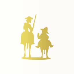 STICKER VINYL Famous novel Don Quixote Cervantes character sketch CAR STICKER