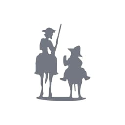 STICKER VINYL Famous novel Don Quixote Cervantes character sketch CAR STICKER