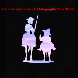 STICKER VINYL Famous novel Don Quixote Cervantes character sketch CAR STICKER