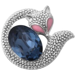6pcs/lot Ink Blue Snap Jewelry Rhinestone Flower 18mm Snap Buttons Jewelry Fit 18mm 18mm Leather Snap Button Bracelet