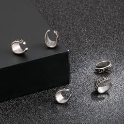 5pcs/lot Stainless Steel Pendant Pinch Bail Clasps Necklace Hooks Clips Connector For Jewelry Making Findings Accessories DIY