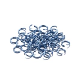 300Pcs/Lot 6 8 10 mm Metal Colorful Open Jump Rings Split Rings Jump Rings Connectors For DIY Jewelry Making Findings Supplies