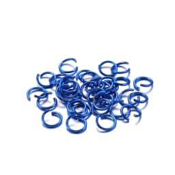 300Pcs/Lot 6 8 10 mm Metal Colorful Open Jump Rings Split Rings Jump Rings Connectors For DIY Jewelry Making Findings Supplies