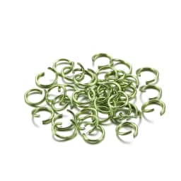 300Pcs/Lot 6 8 10 mm Metal Colorful Open Jump Rings Split Rings Jump Rings Connectors For DIY Jewelry Making Findings Supplies
