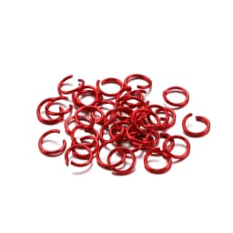 300Pcs/Lot 6 8 10 mm Metal Colorful Open Jump Rings Split Rings Jump Rings Connectors For DIY Jewelry Making Findings Supplies